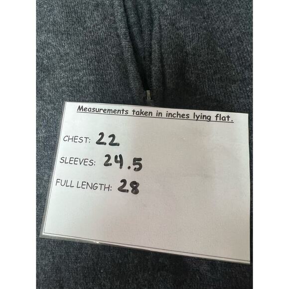 Boden Women's Pullover Quarter Zip Wool Blend Gray Sweater Medium - Picture 8 of 11